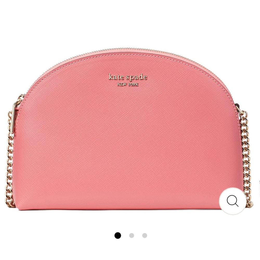 Kate Spade Pink Crossbody Bag Orchid Pink Double Dome Zip